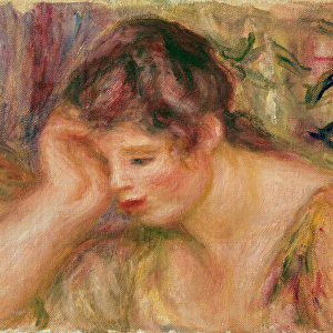 Woman Leaning, c. 1917 (oil on canvas)
