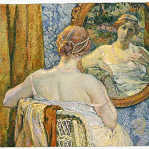 Woman in a Mirror, 1907 (oil on canvas)