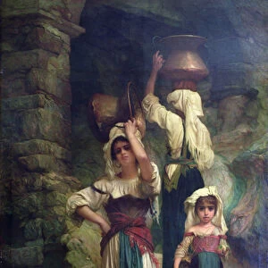 Women of Cervara, 1858 (oil on canvas)