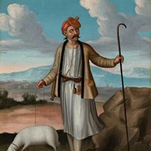 Albanian Herdsman Albanian shepherd Standing