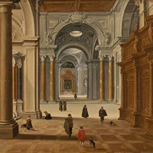 Bartholomeus van Bassen Interior Baroque Church