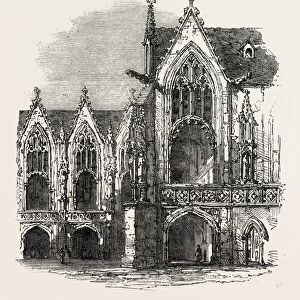 Brunswick: the Rathaus, 1864