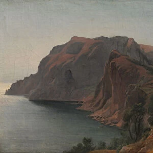 Capri 1845 Jean Achille Benouville French 1815-1891