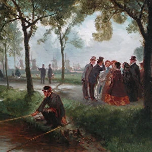 Charles Rochussen Sunday afternoon walk painting visual