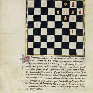 Chess Problem Northern France France late 14th