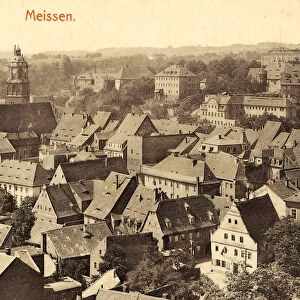 Churches MeiBen Buildings 1906 Stadt Germany