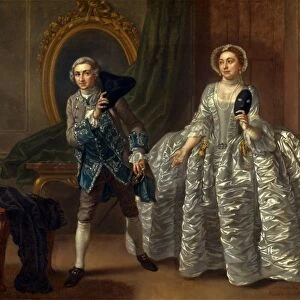 David Garrick and Mrs. Pritchard in Benjamin Hoadleys The Suspicious Husband"