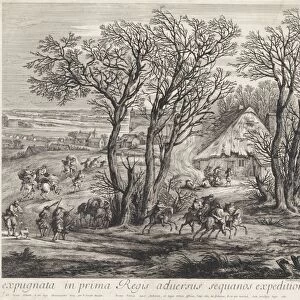 Dole Jura France, City taken by French troops, 1668, Jan van Huchtenburg, Adriaen