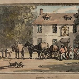 Drawings Prints, Print, Country Inn, Artist, Thomas Rowlandson, British, London 1757-1827 London