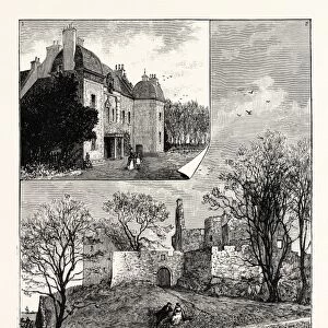 Edinburgh: 1. Caroline Park; 2. Ruins of Granton Castle; 3. East Pilton