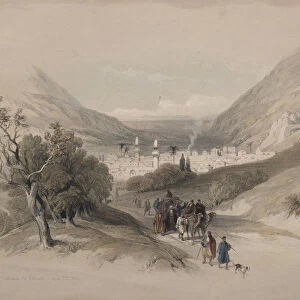 Entrance Nablus 1839 David Roberts British 1796-1864