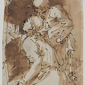 Figure Studies recto 1640-1649 Salvator Rosa