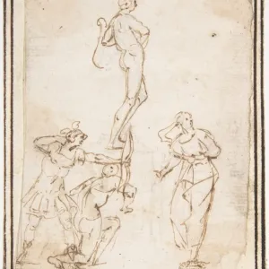 Standing Archer Print, 1624-63 Standing Archer Print, 1624-63