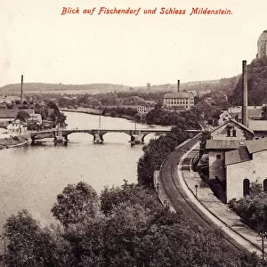 Fischendorfer Brücke Leisnig Freiberger Mulde