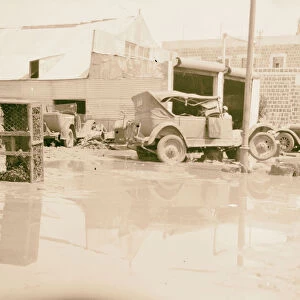 Flood-war damage 1925 Middle East