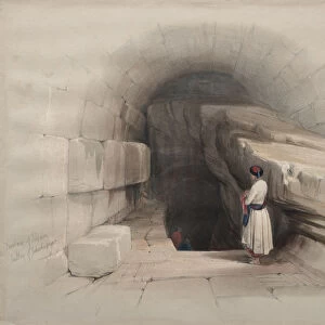 Fountain Siloam Valley Jehoshaphat 1839 David Roberts