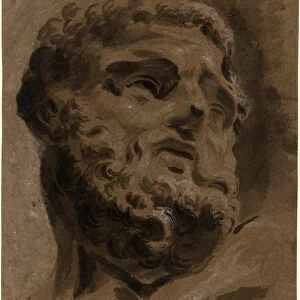 Giovanni Battista Cipriani, Italian (1727-1785), Bearded Head after the Antique