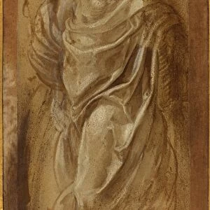 Girolamo Muziano, Italian (1528 or 1532-1592), A Standing Man in Classical Drapery