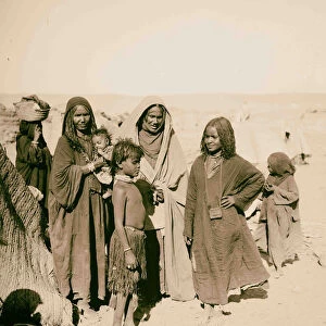 Group Bisharin women 1900 Egypt
