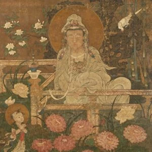 Guanyin Nine-Lotus Bodhisattva õ╣ØÞô«Þª│Úƒ│ÞÅ®Þû®ÕâÅ