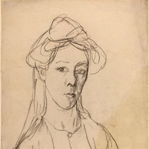 Gwen John, Self-Portrait, British, 1876 - 1939, probably 1907-1909, black chalk
