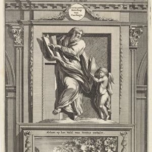 H. Cyprian of Carthage, Jan Luyken, Zacharias Chatelain (II), Francois Halma, 1698