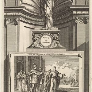 H. Hilary of Poitiers, Doctor of the Church, Jan Luyken, Zacharias Chatelain (II)