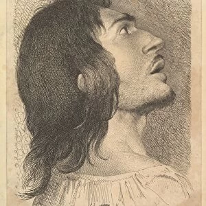 Head Profile Prodigal Son 1766 Engraving sheet