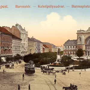 Historical images Budapest-Keleti palyaudvar