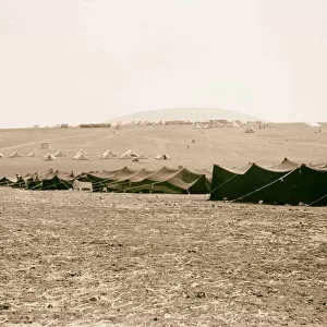 I. P. C Iraq Petroleum Company camp Tabor Bedouin tents