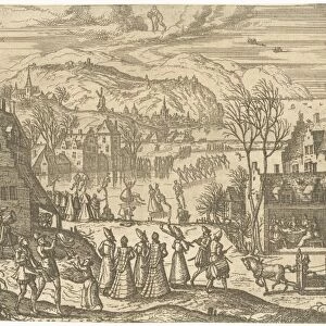 January, Pieter van der Borcht (I), 1545 - 1608