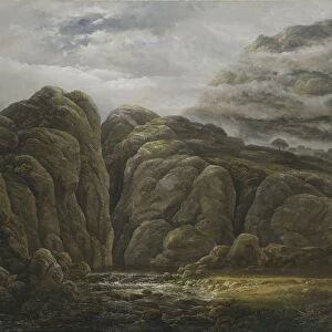 Johan Christian Dahl Norwegian Mountain Landscape