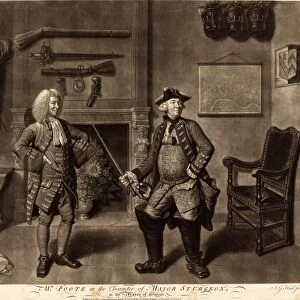 Johann Gottfried Haid after Johann Zoffany (German, 1710 - 1776), Mr