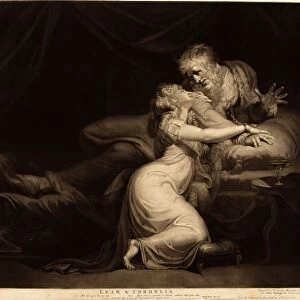 John Raphael Smith after Henry Fuseli (British, 1752 - 1812), Lear and Cordelia, 1784