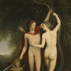 Jonas akerstrAom Venus Adonis Cupid Amor painting
