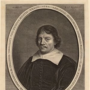 Jonas Suyderhoff after Pieter Dubordieu (Dutch, c. 1613 - 1686), Adriaen Heereboord