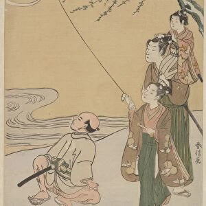 Kite Flying Edo period 1615-1868 ca 1766 Japan