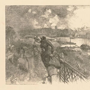 La Seine au Pont d Austerlitz 1866 Auguste Louis Lepere