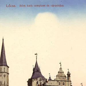 Levoča Town Hall Church St. James Levoča