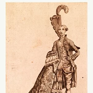 Mademoiselle de Beaumont or The Chevalier D Eon, England, 1777, D Eon (W
