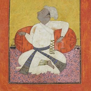 Maharaja Sital Dev Devotion ca 1690 India Punjab Hills