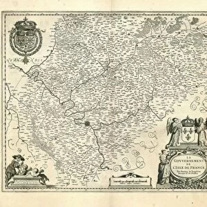 Map Le Gouvernement de l Isle de France Damien de Templeux