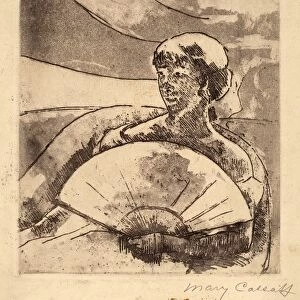 Mary Cassatt, In the Opera Box (No. 3), American, 1844 - 1926, c