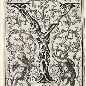New ABC Booklet Y 1627 Lucas Kilian German 1579-1637