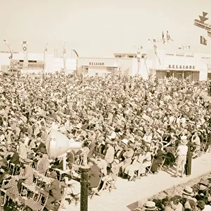 Palestine disturbances 1936 100% Jewish crowd