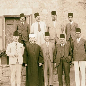 Palestine disturbances 1936 Members Arab Higher