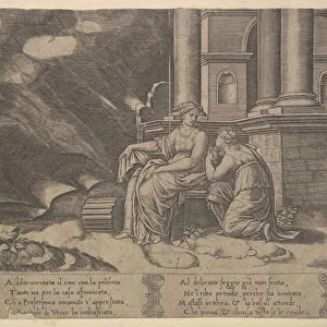 Plate 27 Proserpina gives Psyche box beauty Fable
