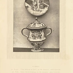 Plate vase William Chaffers British active 1870s