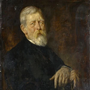 Portrait Arnold BAocklin c. 1888 / 1899 oil lime wood