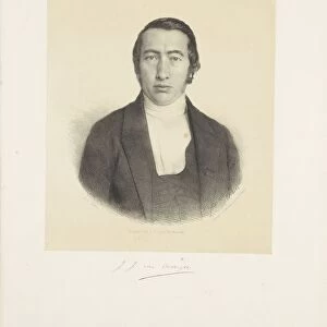 Portrait Johannes Jacobus van Oosterzee portrait